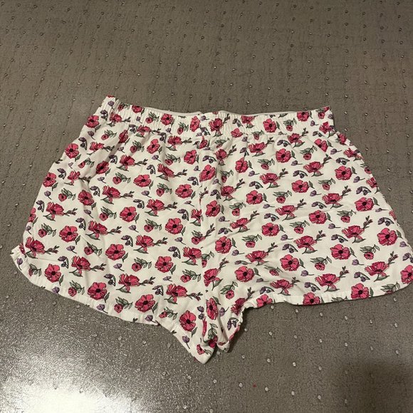 Flower Pajama Shorts - Picture 2 of 3